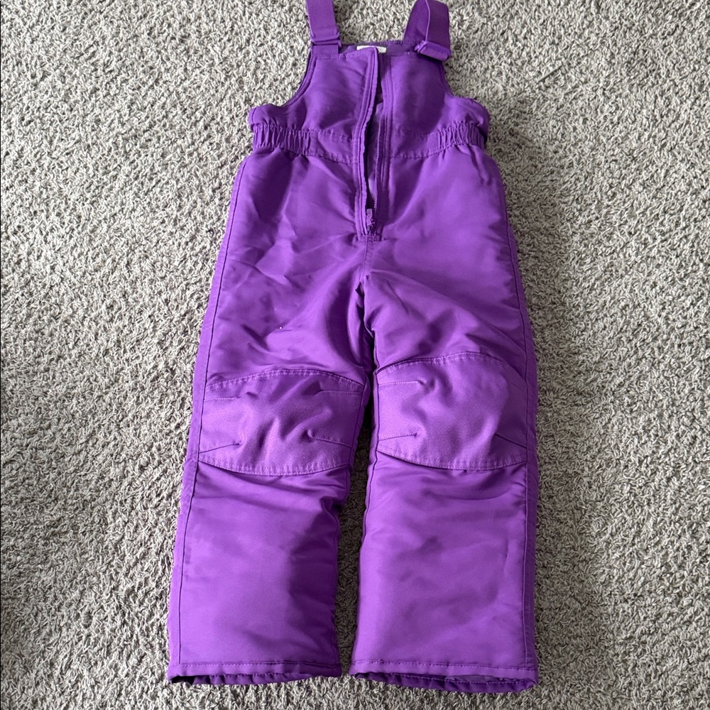 Falls Creek Kids Overalls in Bright Purple